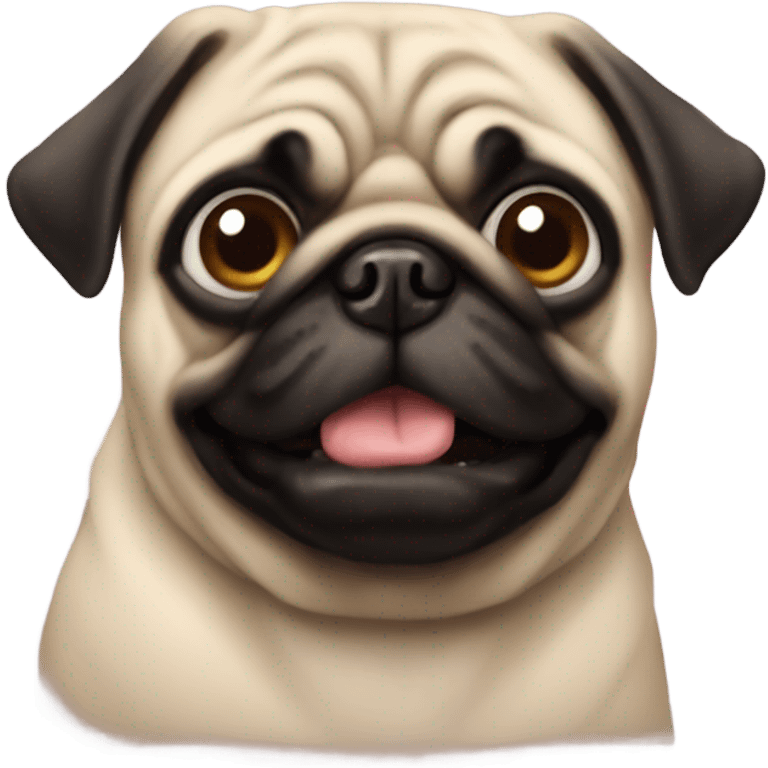 Pug emoji