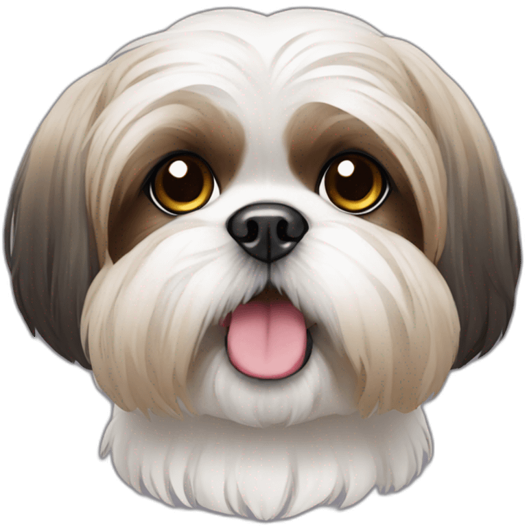 shih tzu dog emoji