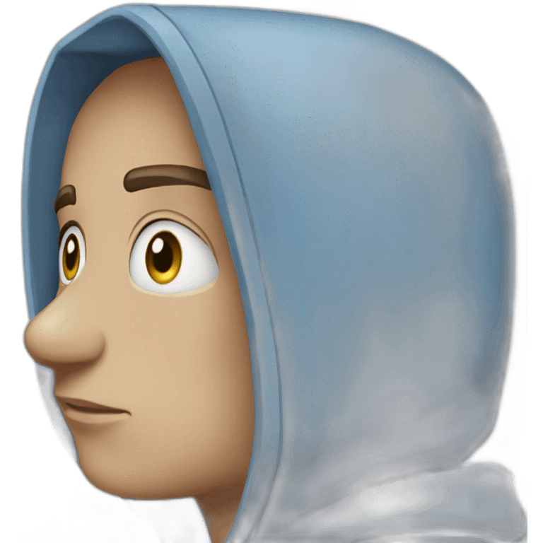 Hoddie allen yeux bleu emoji