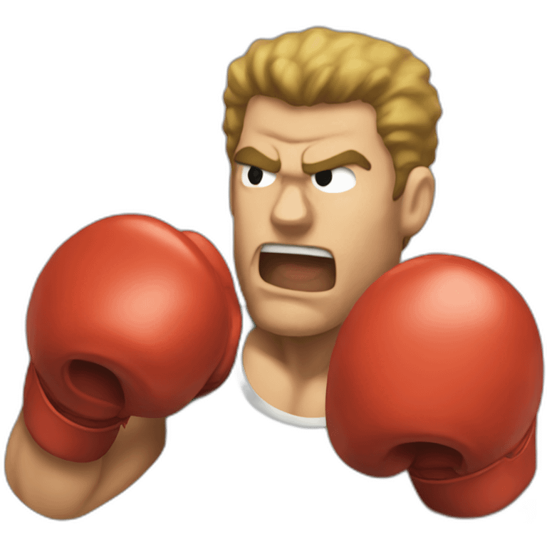 Punch out emoji