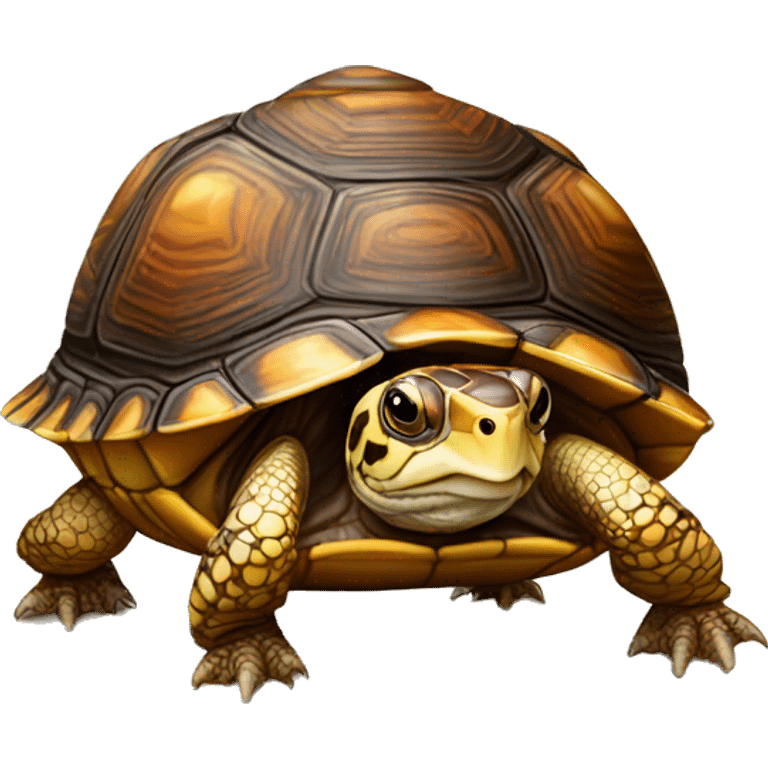 Ornate Box turtle emoji