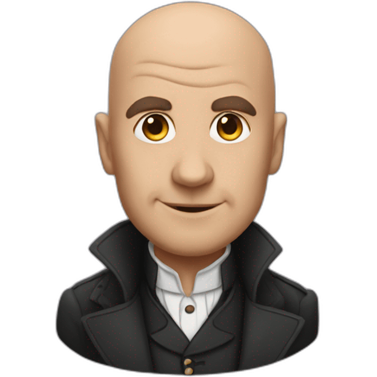 bald sherlock holmes emoji