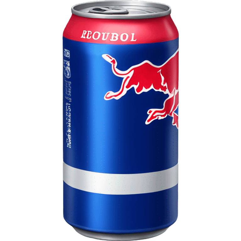 Redbull can blue  emoji