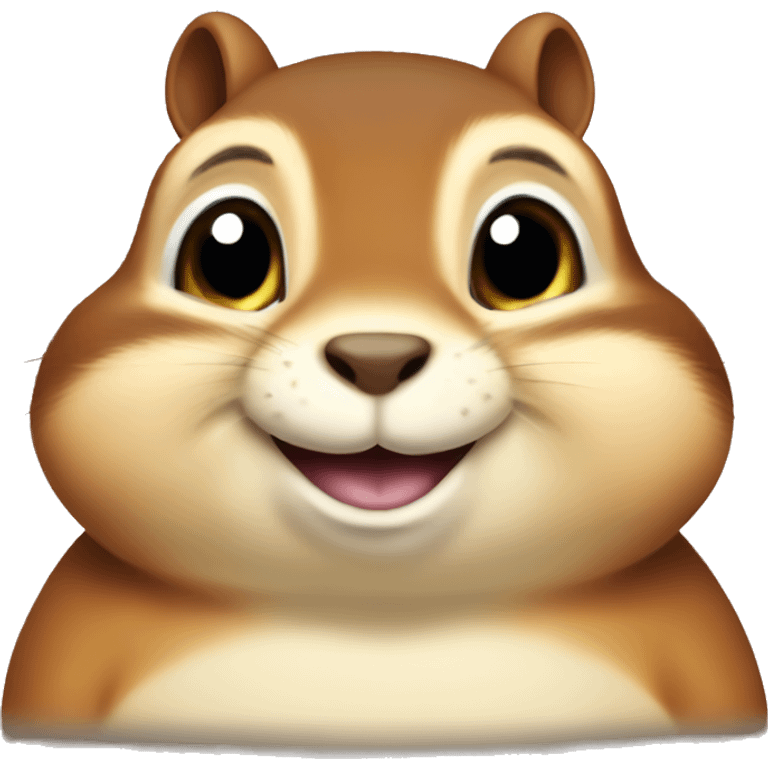 Fat chipmunk emoji