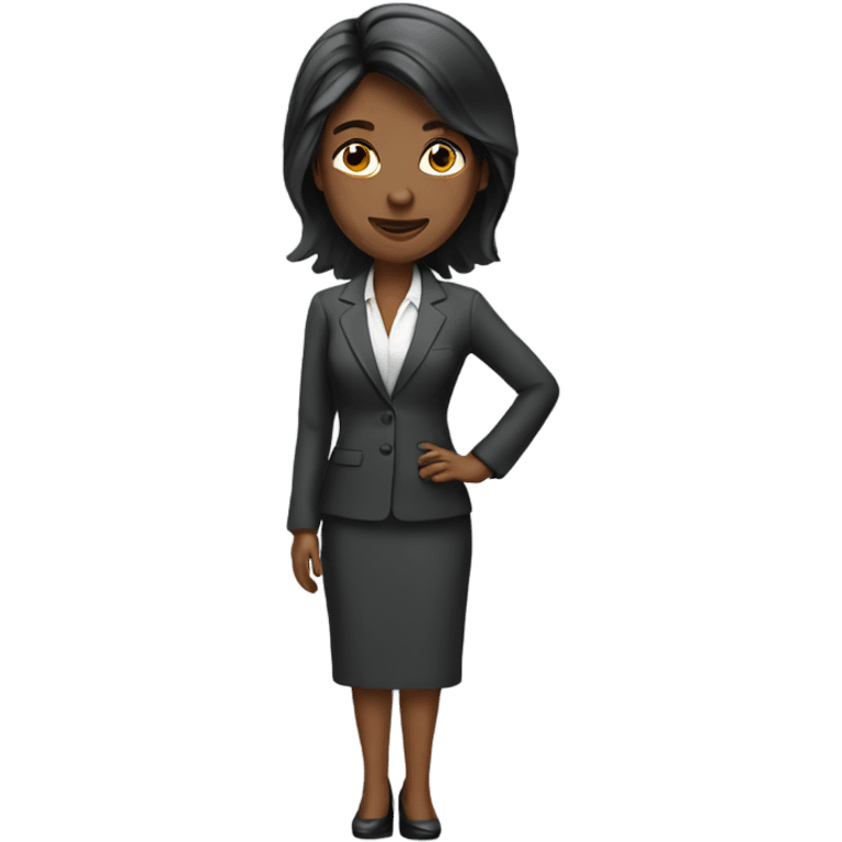 Business woman emoji