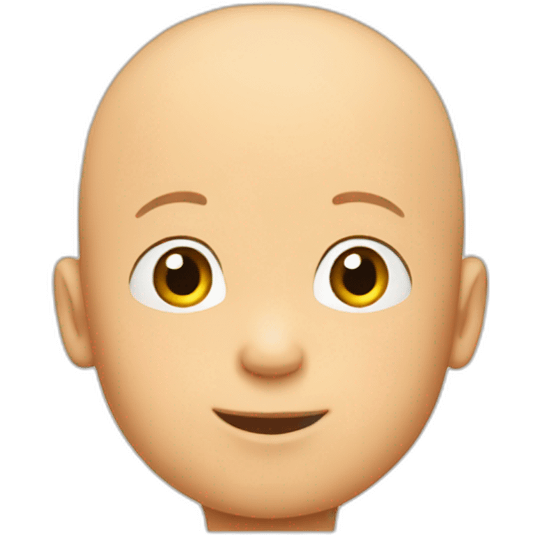 Caillou emoji