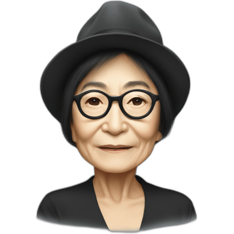 yoko ono emoji