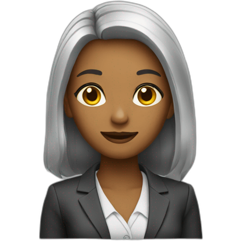 Finance girl emoji