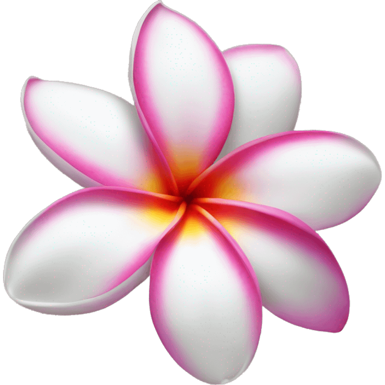 plumeria flower emoji