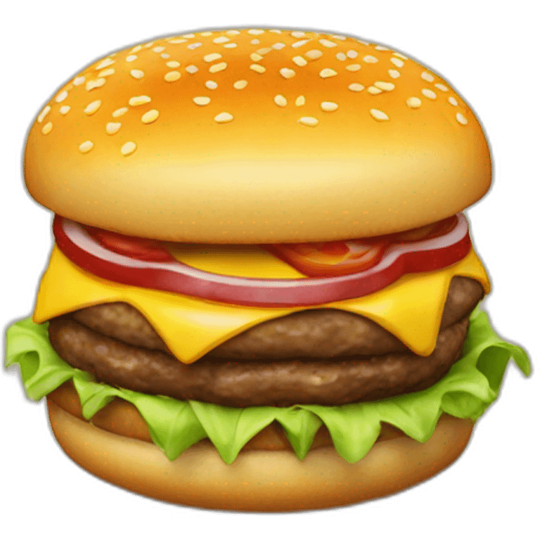 Burger araignée emoji