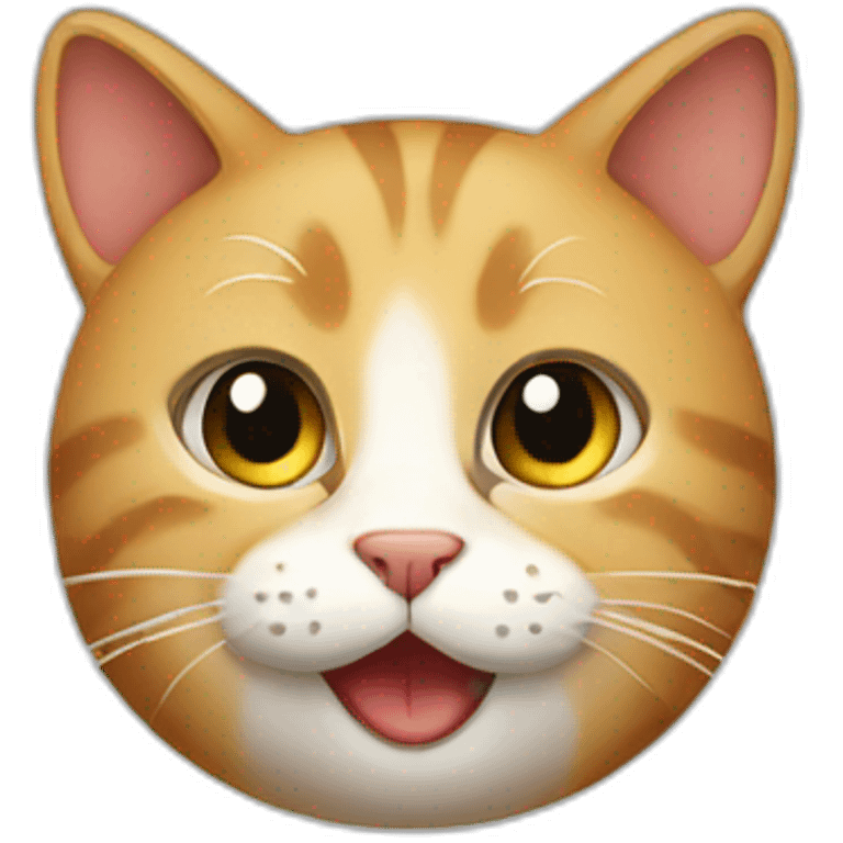 Cat judging emoji