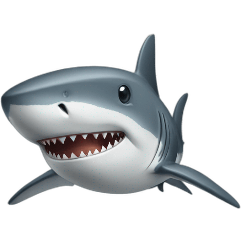 shark business emoji