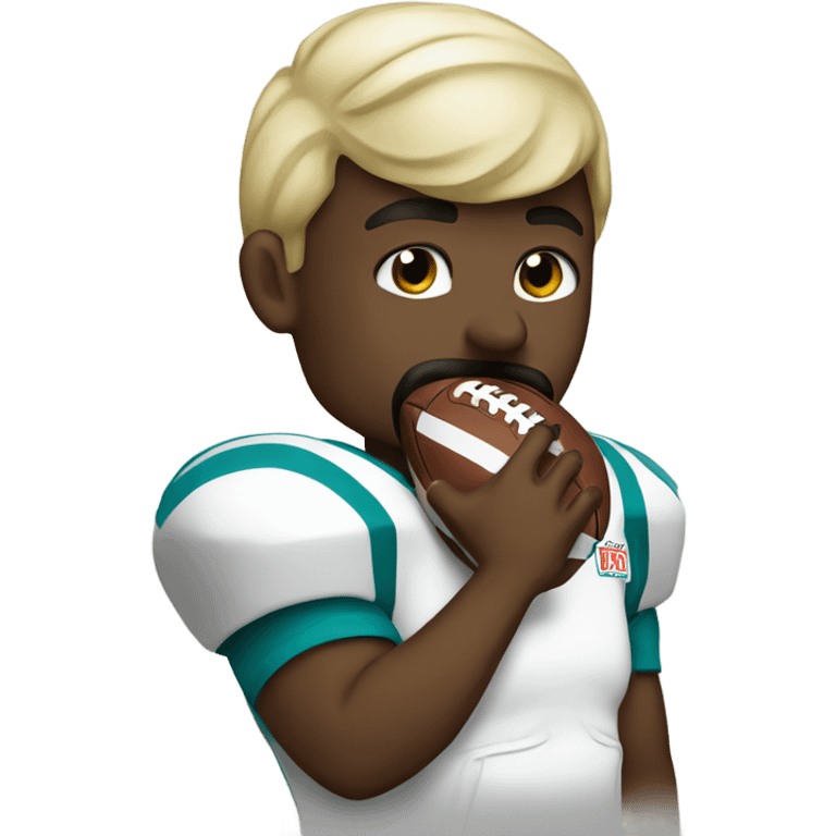 Lab leak football emoji