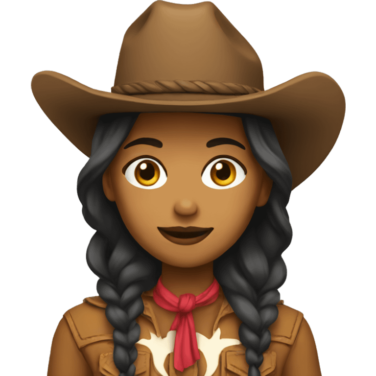 mulher cowboy  emoji