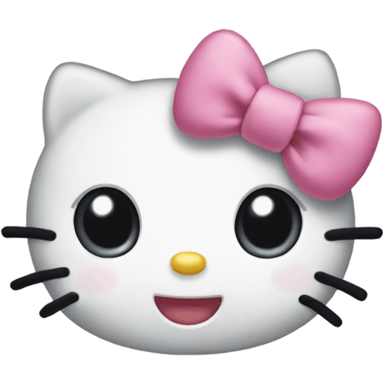 Cute hello kitty  emoji