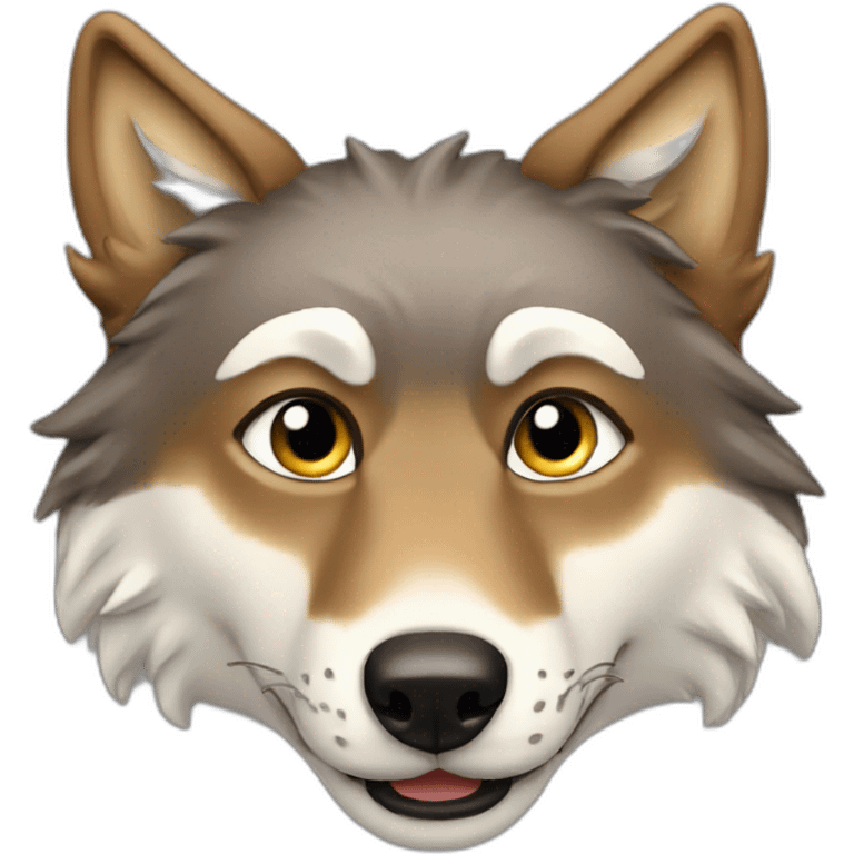 Wolf eclair emoji