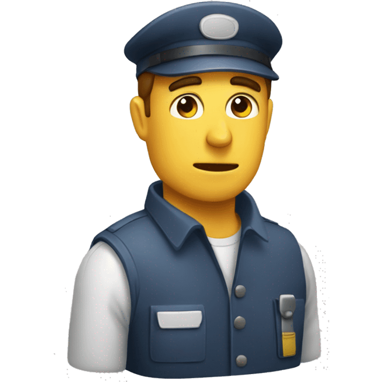 Tired postman emoji