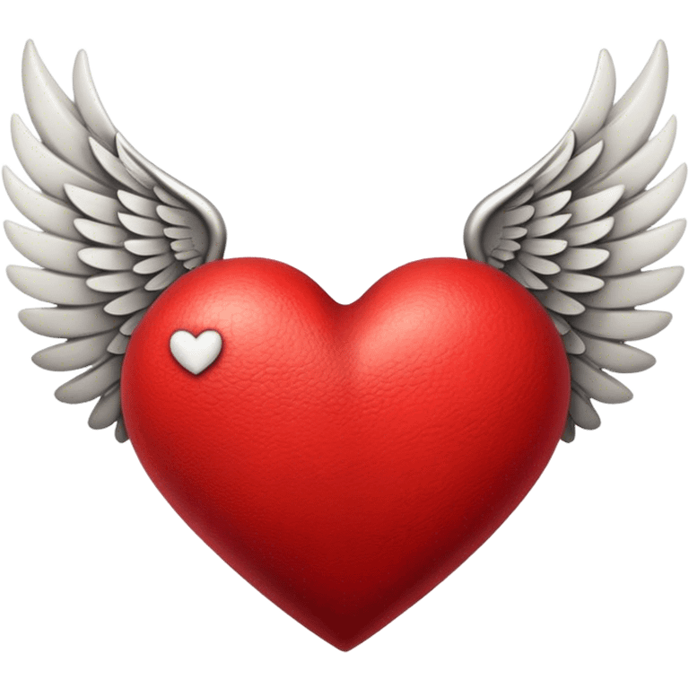 Heart with wings emoji