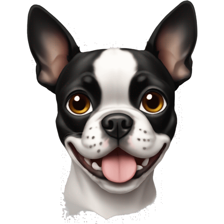 Boston terrier emoji