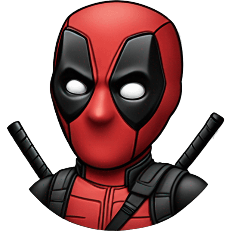 Deadpool but color swapped emoji