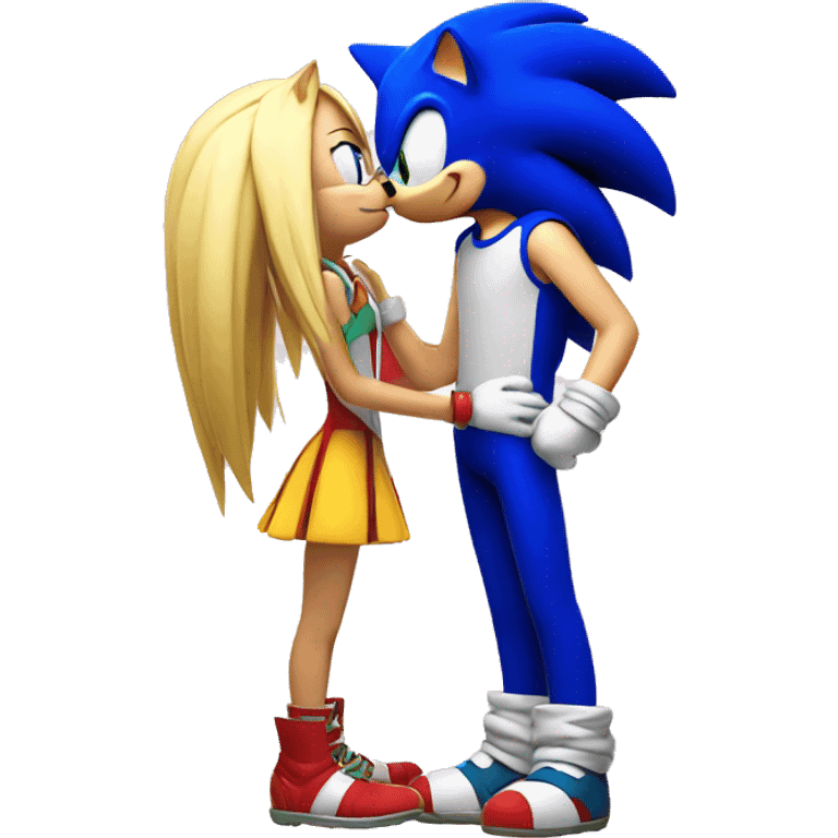 sonic kiss  emoji