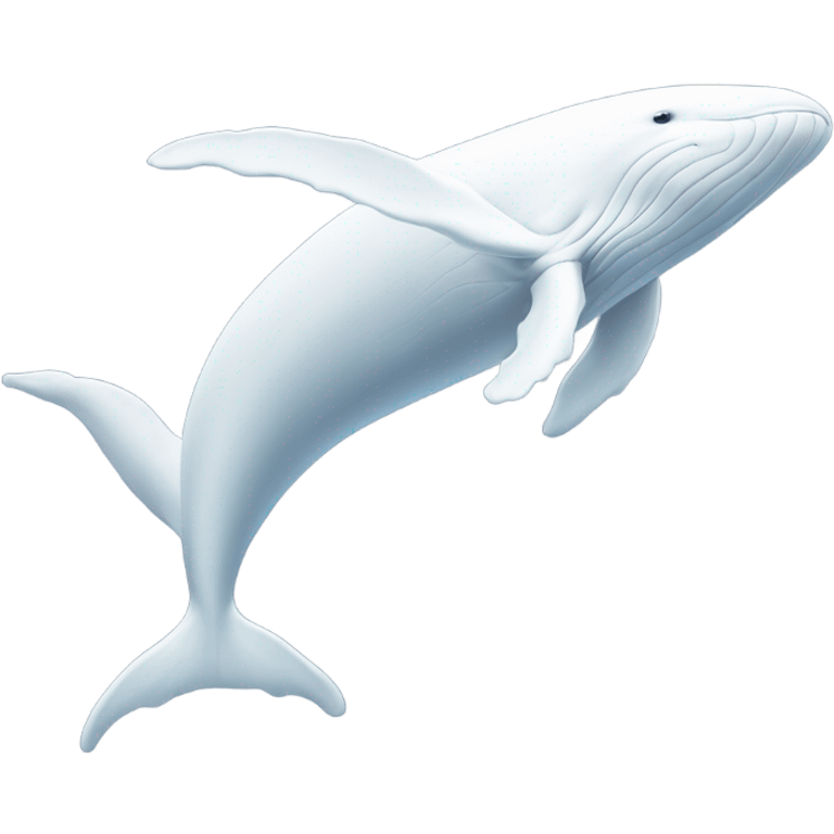 white whale , underside emoji