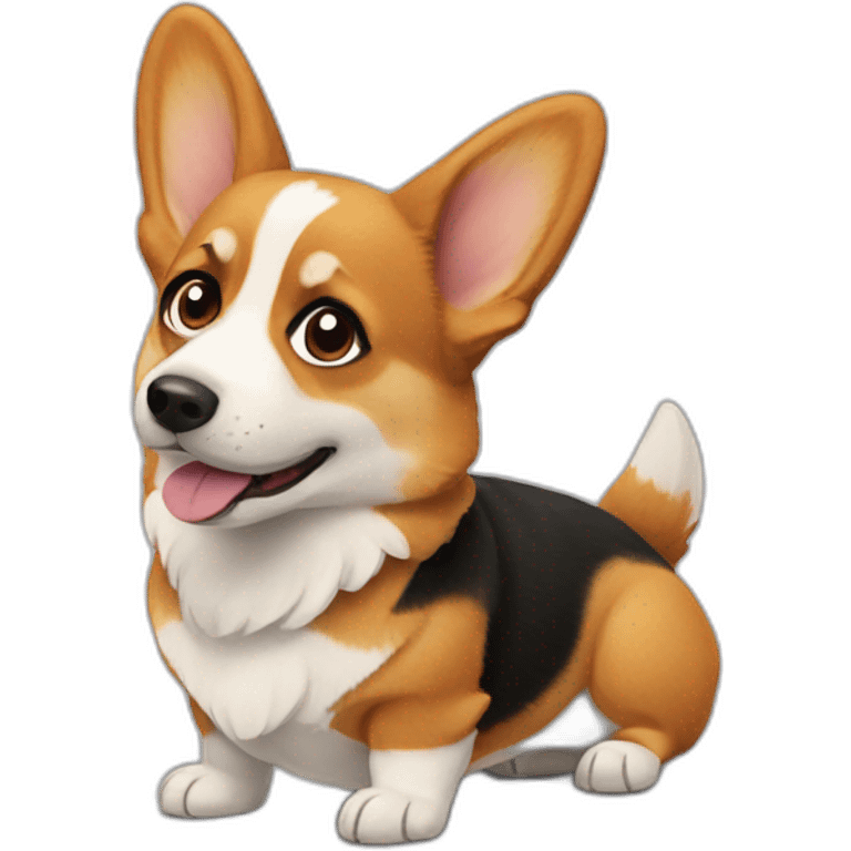 Corgi Harry Potter emoji