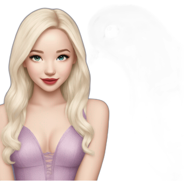 dove cameron en mal emoji