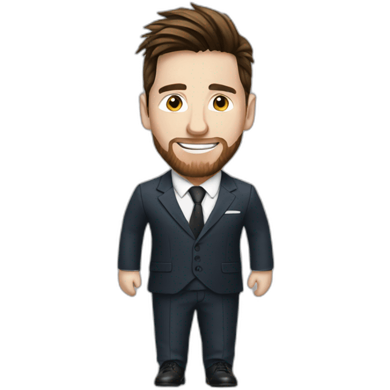 messi in a Suit emoji