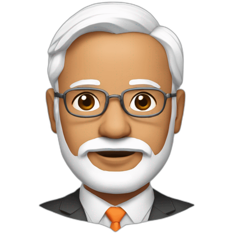 Narendra Modi supermen  emoji