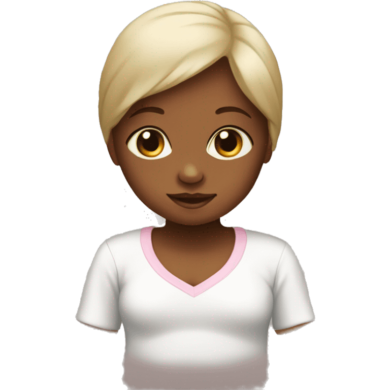 newborn female daughter  emoji