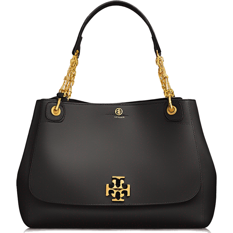 Tory Burch purse black emoji