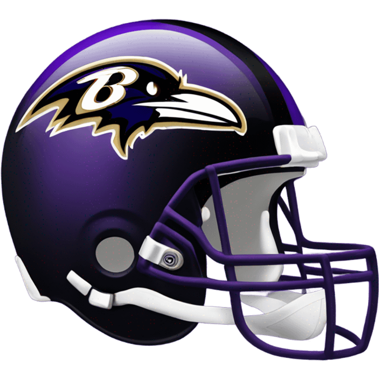 Baltimore Ravens helmet  emoji