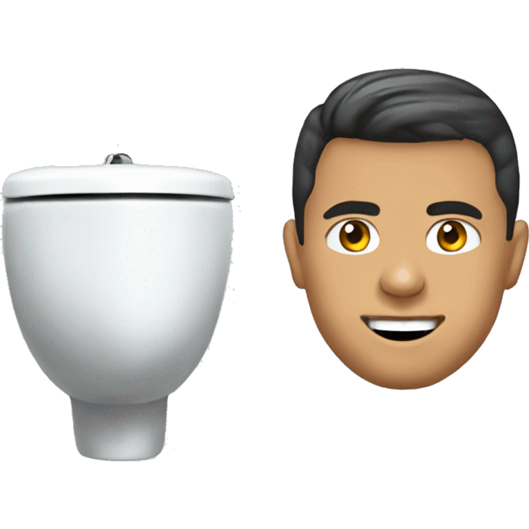 ronaldo skibidi toilet emoji