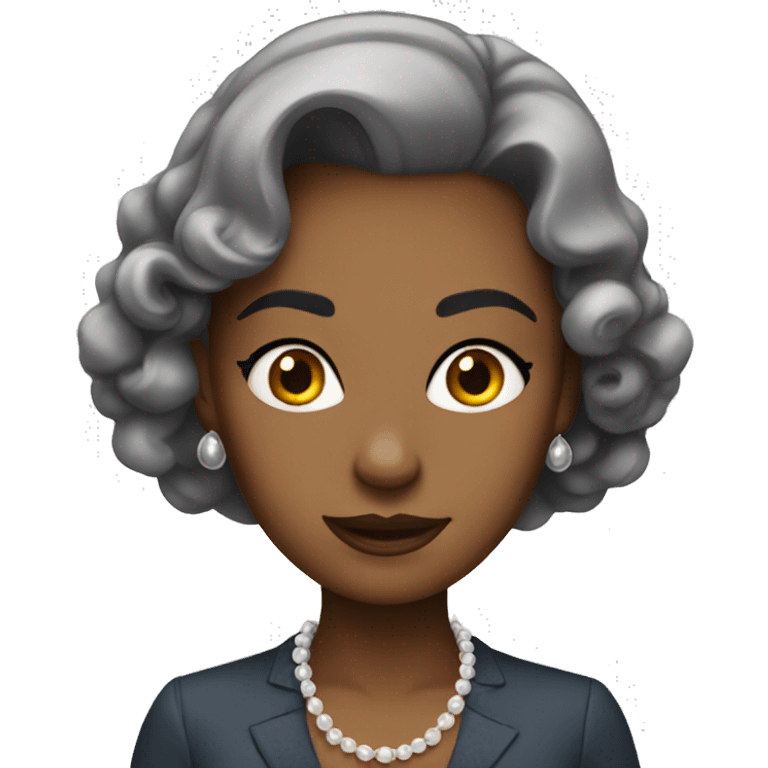 Classy lady emoji