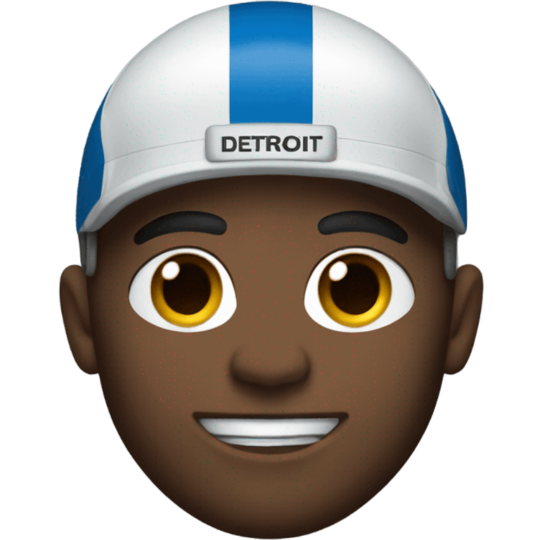 Detroit lion football player  emoji