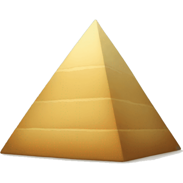 pyramid toy emoji