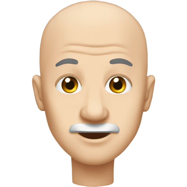 bald pole emoji