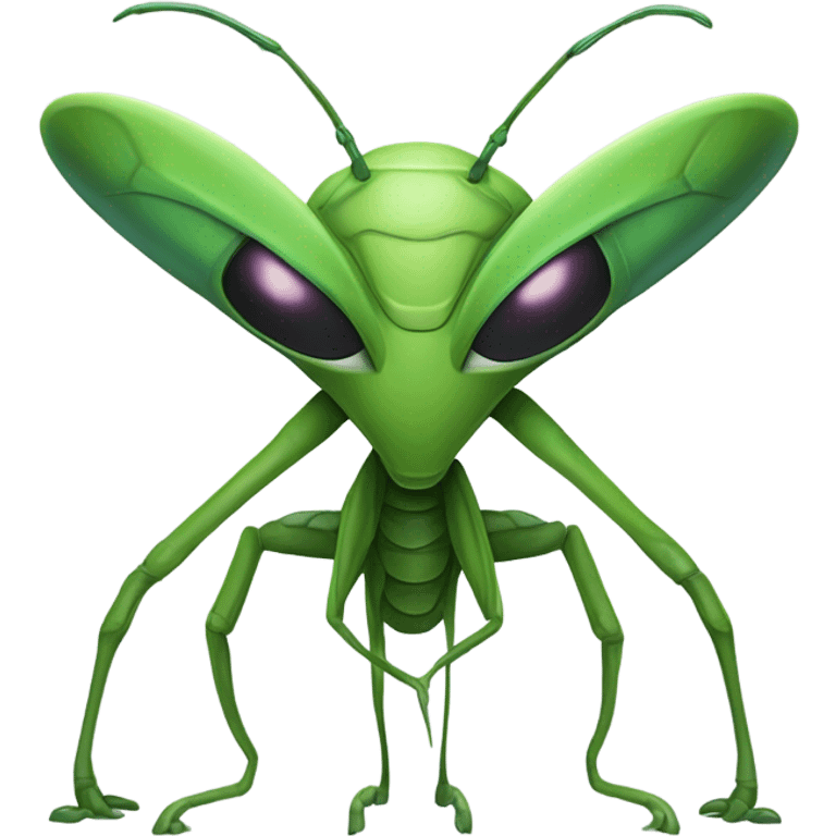 elohim alien  mantis emoji