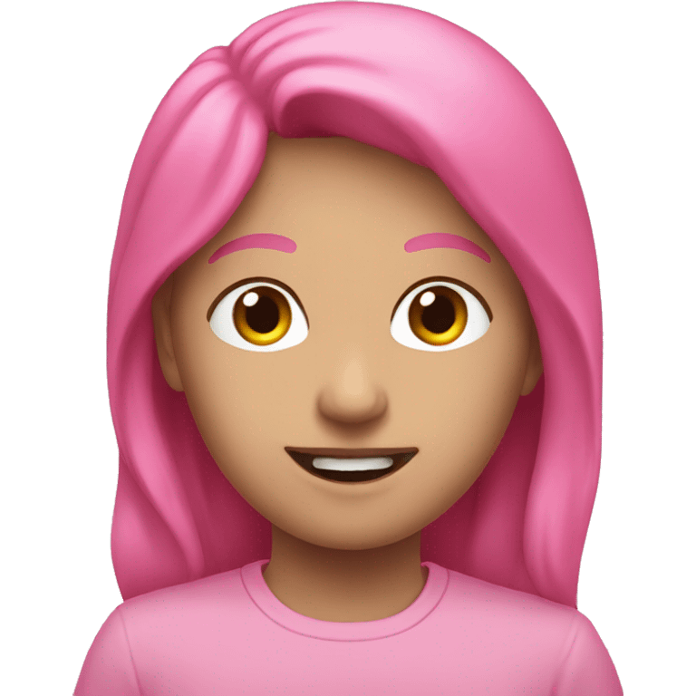 Pink arow emoji