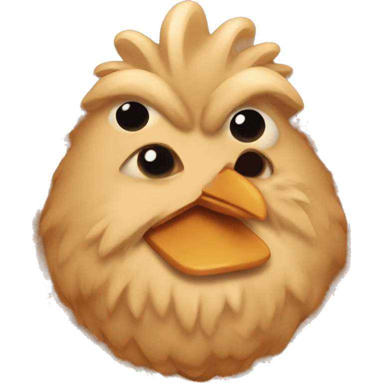 chicken in brown sauce emoji