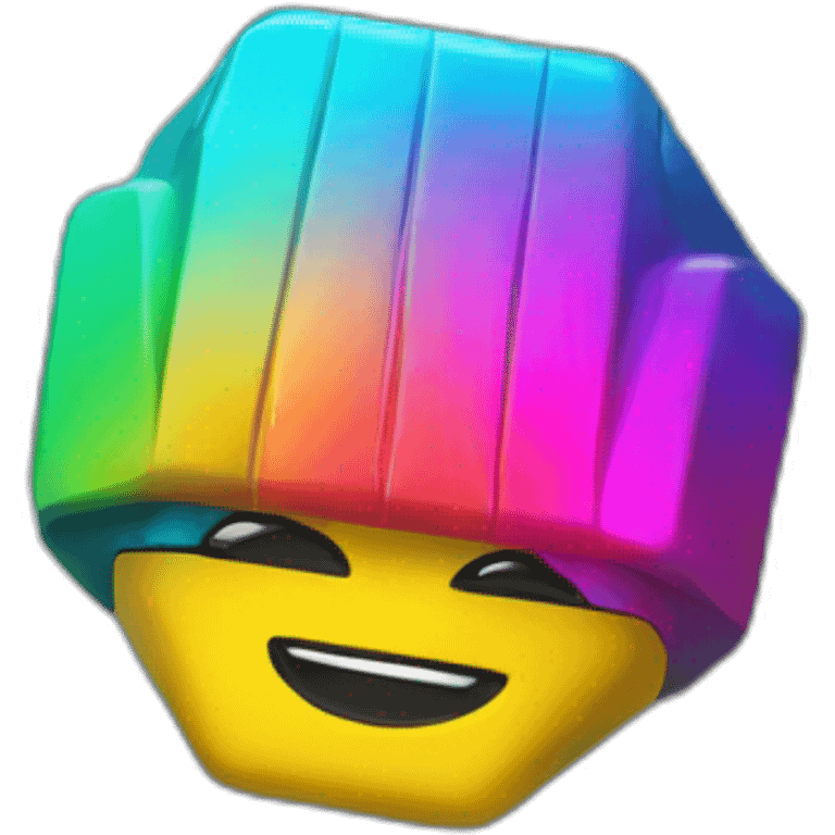 colorful mechanical keycap emoji