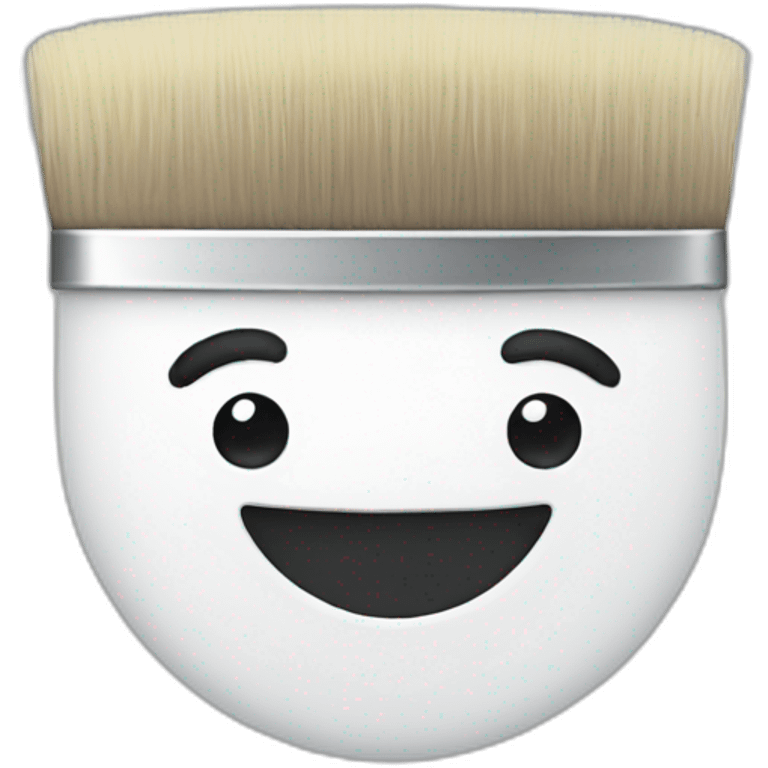 white brush emoji