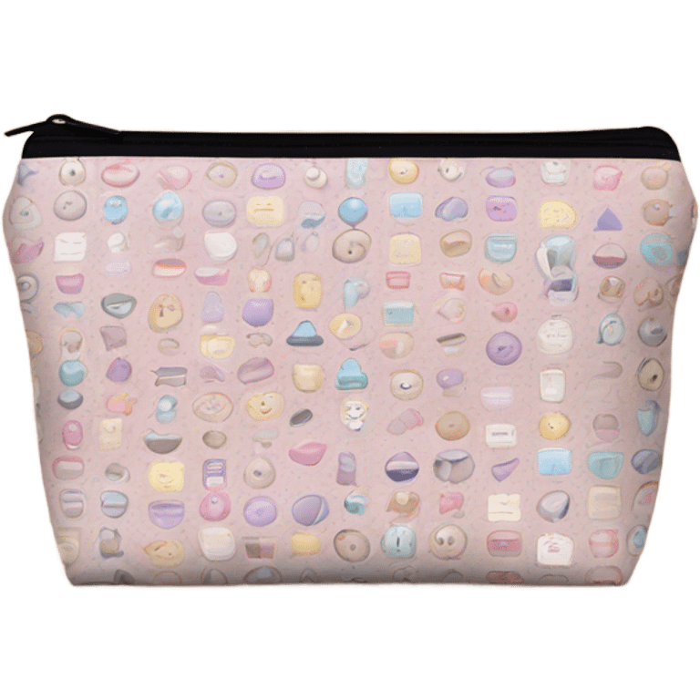 aesthetic cosmetic bag emoji