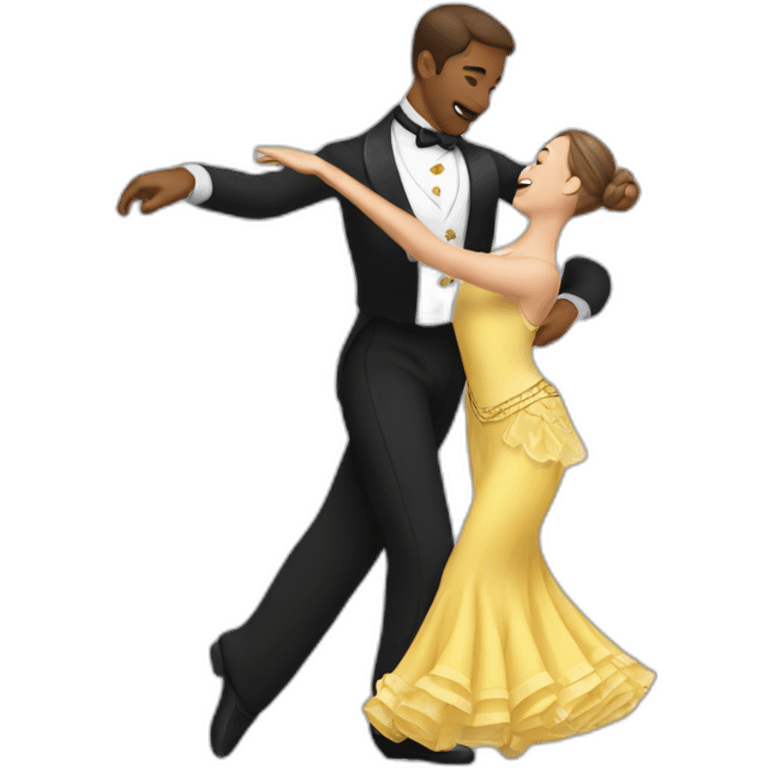 Waltz dancer emoji