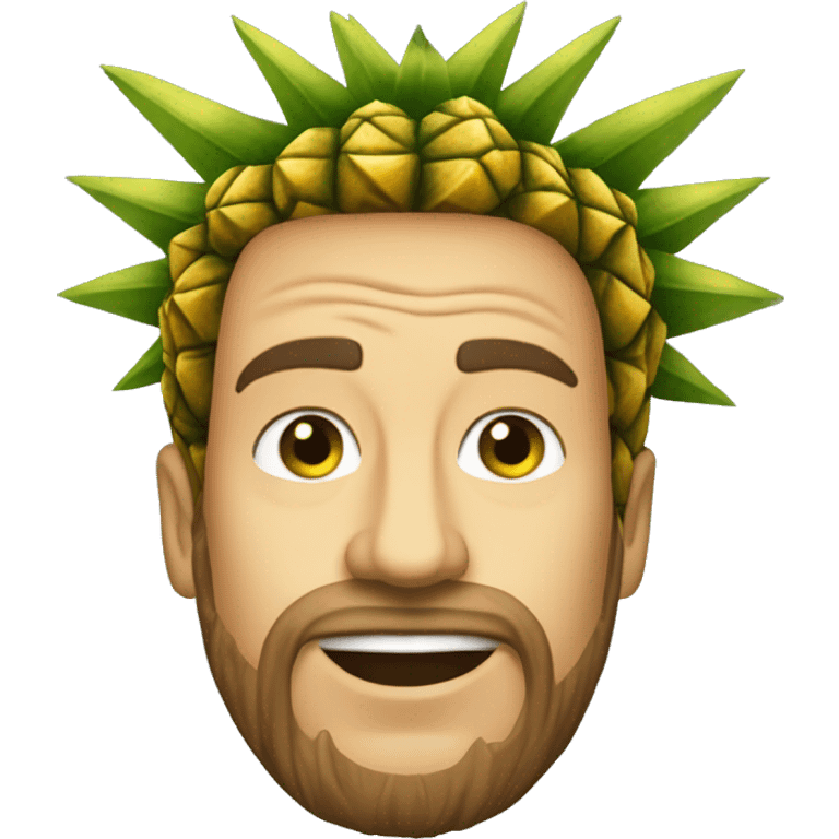 ralf hutter as a pineapple emoji