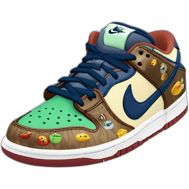 Dunk sb low what the paul emoji