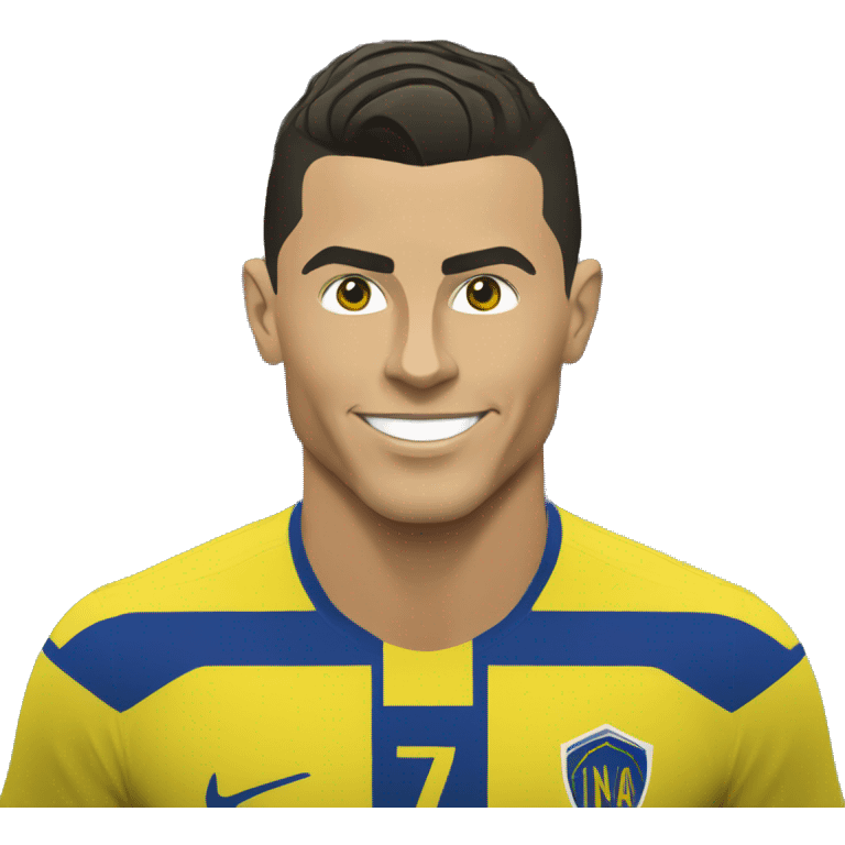 Cristiano Ronaldo at Al Nassr emoji