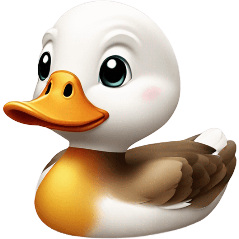 duck with love emoji