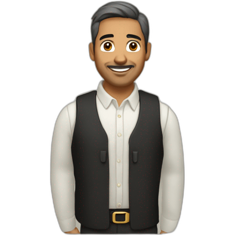 pastor aleman de navidad emoji